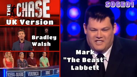 Bradley Walsh | Mark 'The Best' Labbett | The Chase UK | S6E1 | Full Episode | Game Shows