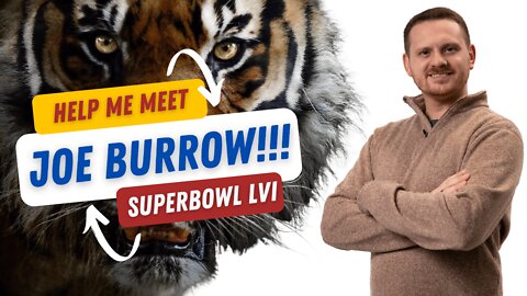 Help Me Meet Joey Burrow #MeetJoeyB #JoeyBurrow