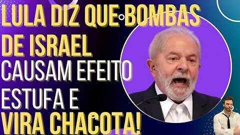 DILMOU: Lula diz que b0mbas de Israel causam efeito estufa e vira chacota!