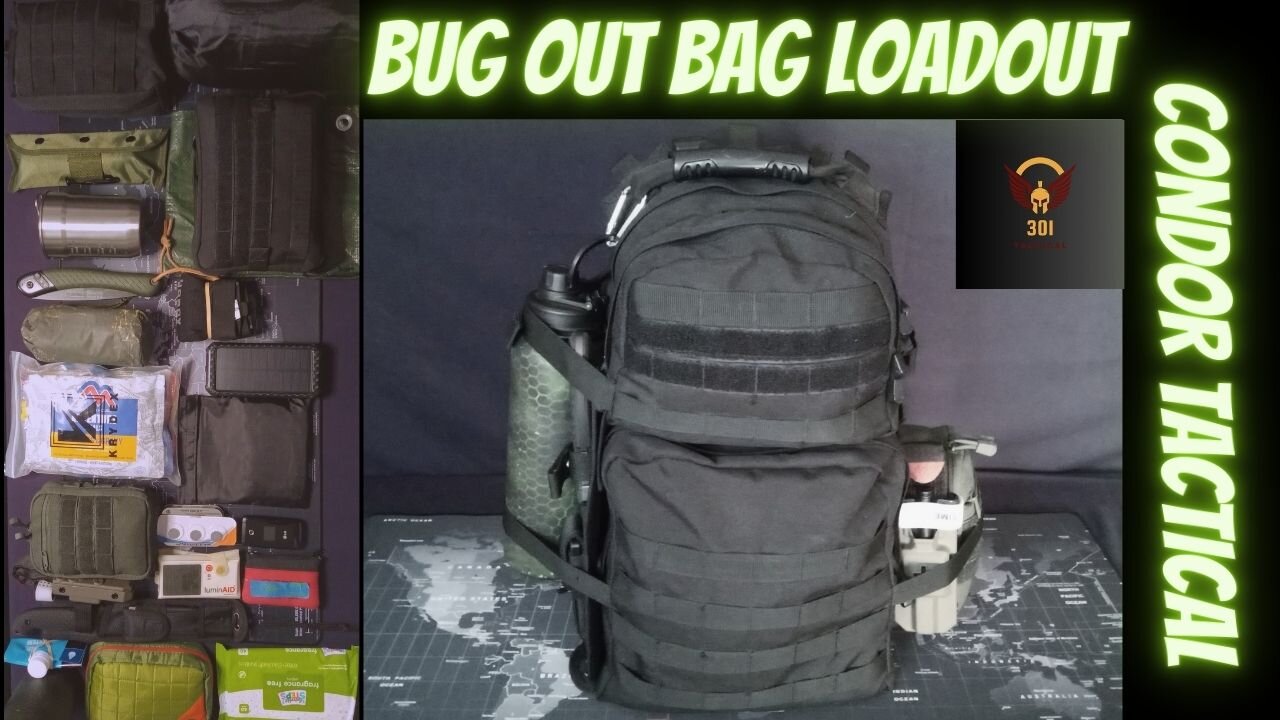 Bug out/Go bag loadout & Review