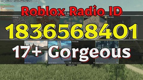 Gorgeous Roblox Radio Codes/IDs
