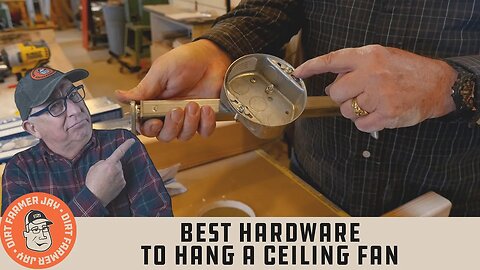 Best Hardware to Hang a Ceiling Fan