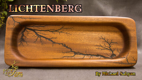 Lichtenberg Rosewood Bowl/Handmade/Ep6