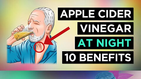 Apple Cider Vinegar At NIGHT Benefits (Use This Every Night)