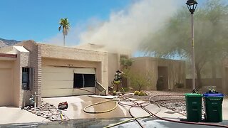 Crews respond to eastside garage fire