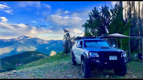 4x4 #VanLife in a Truck: REMOTE SOLITUDE in the COLORADO HIGH COUNTRY - 1,500 Year Old Trees!!