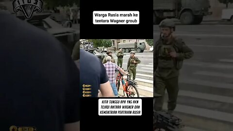 Warga Marah Terhadap Tentara Wagner Grup #russia #putin #wagner