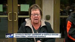 Catholics protest leadership of Buffalo Diocese