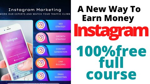 Instagram Marketing - Make Money Online with Your Camera100%free full course #digital marketing