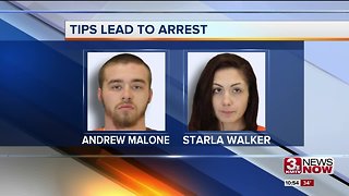 Two arrested on felony charges after shoplifting incident