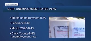 DETR reports more people went back to work in March