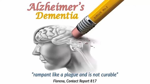 Billy Meier: Alzheimer's Dementia