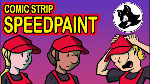 The Drive-Thru #80 - Webtoon Speedpaint - TomFoxComics
