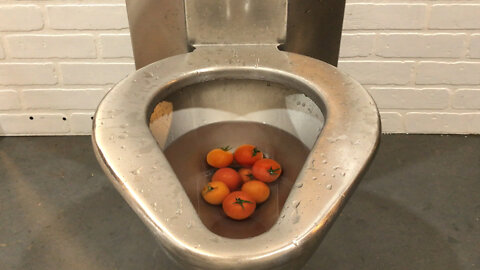 Prison Toilet Vs Tomatoes - Will it Flush?