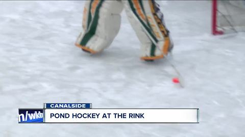 Pond Hockey at Canalside