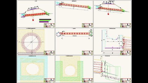 Pipe culvert design in AutoCAD