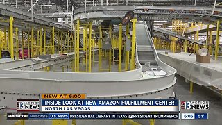 Inside look at Amazon's future facility in North Las Vegas