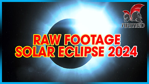 Raw Footage of Total Solar Eclipse Over Texas 4/8/24