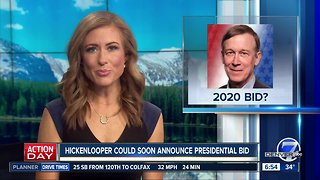 Will John Hickenlooper announce his presidential bid?