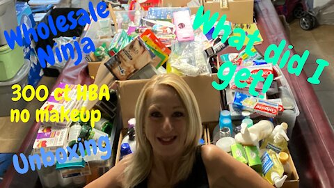 Wholesale Ninjas 300 Item No Makeup Unboxing #1