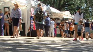 Arts and crafts festival underway in Delray Beach