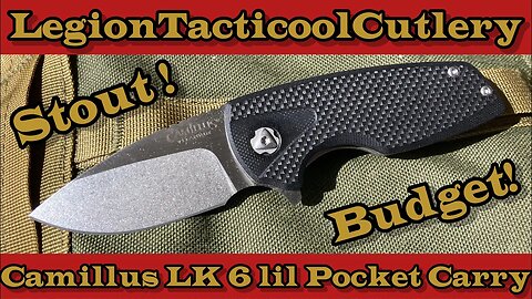 Camillus LK6 Budget blade! Sturdy n Stout!