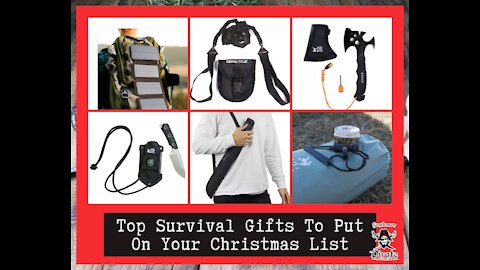 Top Survival Gifts To Put On Your Christmas List