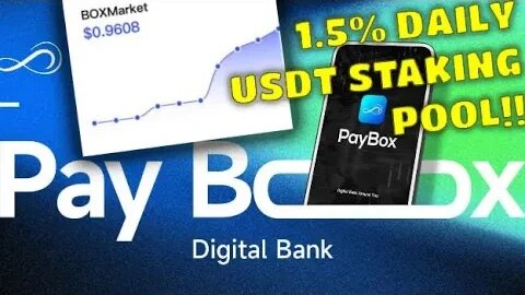 😳BOX Token + 1.5% DAILY | New Launch Of PayBox Last Week Caught The Attention Of Crypto Enthusiasts
