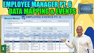 Create On Sheet Excel User Forms With Smart Data Mapping [Employee Manager Part 6]