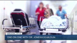 Dr. Joneigh Khaldun talks about the state's fight against COVID-19, plans for reopening