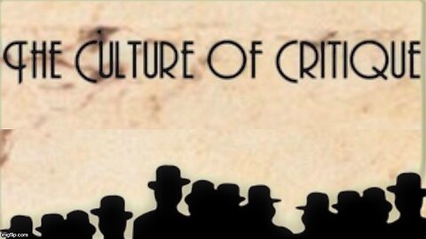 The Culture of Critique - Kevin MacDonald - Jews and the Radical Critique of Gentile Culture