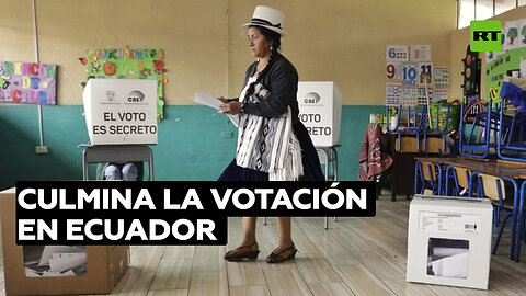 Culmina la votación en Ecuador: así transcurrió la jornada en un país azotado por la violencia