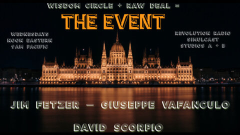 The Event (Raw Deal + Wisdom Circle) - 22 September 21 - Guest Dr. Lee Merritt