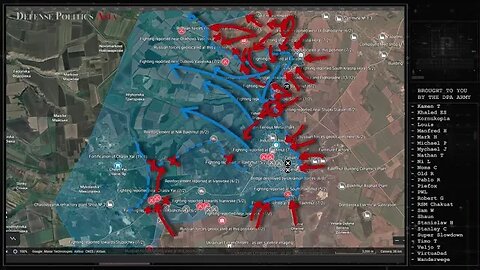 [ Bakhmut Offensive ] Bigger & more aggressive pincer developing ard Bakhmut City | Updated Analysis