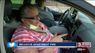 Bellevue apartment fire leaves families homeless