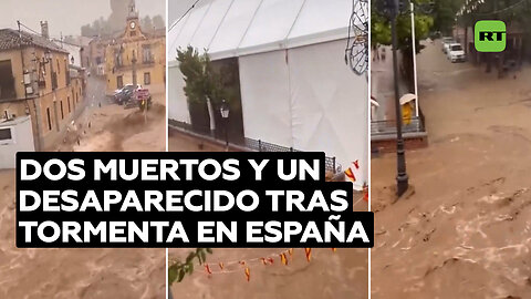 España sufre fuertes inundaciones
