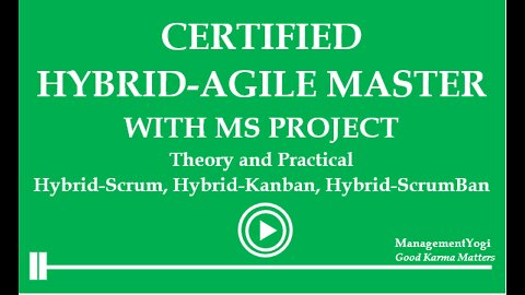 Welcome - Certified Hybrid-Agile Master Course