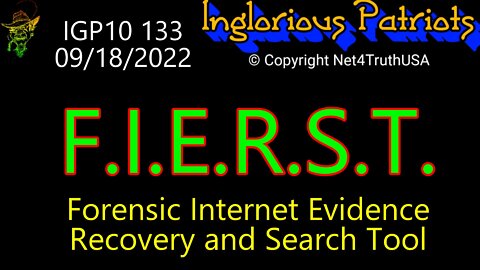 IGP10 133 - FIERST - Forensic Internet Evidence Recovery and SearchTool