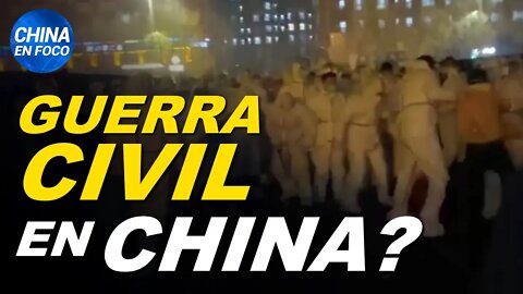 Nunca antes visto: Fábrica china gigante se subleva y empleados ganan a la policía del régimen