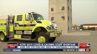 KCFD says COVID is causing staff shortage