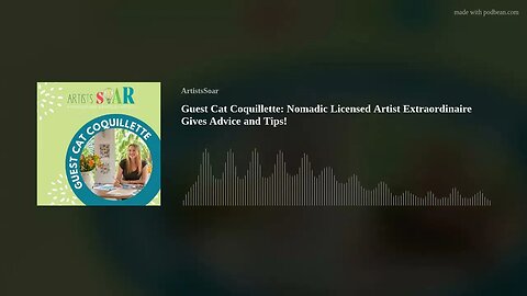 Guest Cat Coquillette: Nomadic Licensed Artist Extraordinaire Gives Advice and Tips!