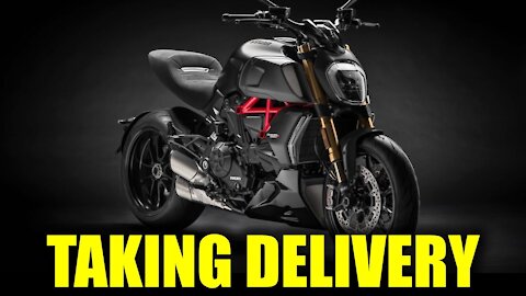 Taking delivery of my 2020 Ducati Diavel 1260 S
