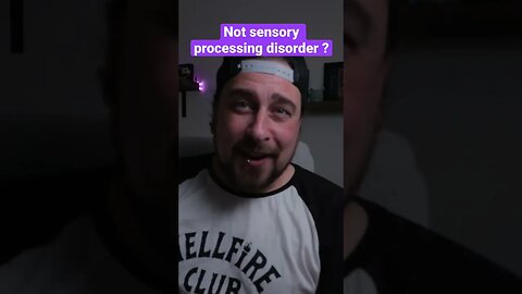 Not Sensory Processing Disorder #autism #spd #shorts