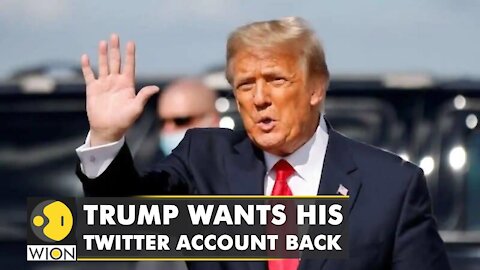 Former US Prez Donald Trump asks Florida Judge to force Twitter to restart his account |WION