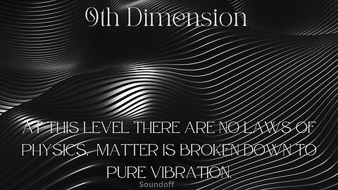 The 9th Dimension explained: Vibration now turns to a pure light frequency. #spirituality #quantum