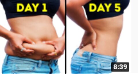 How I Lost Belly Fat In 7 Days: No Strict Diet No Workout!