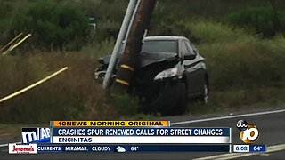 Residents want city to fix dangerous road in Encinitas