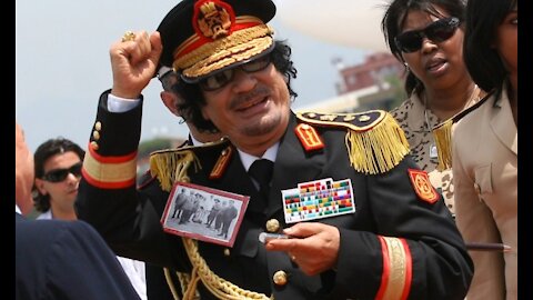 Gheddafi parla dell'11 Settembre