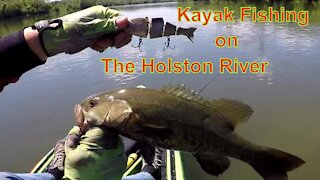 Kayak Fishing the Holston River in Tn.