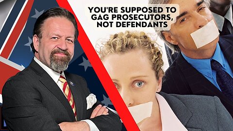 You're supposed to gag prosecutors, not defendants. Jesse Binnall with Sebastian Gorka